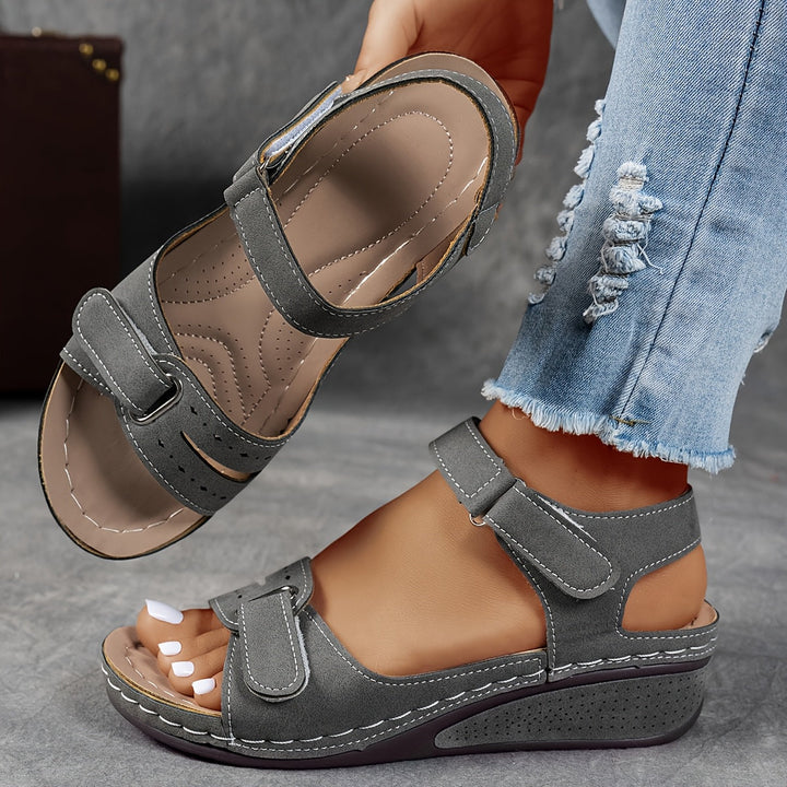 Ursel | Comfortabele Sandalen met Sleehak