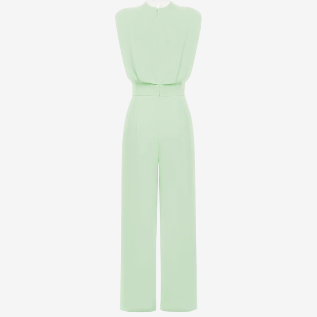 Julia | Minimalistische Jumpsuit met Tailleaccent
