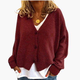 Jennifer | Women's Knitted Button Cardigan