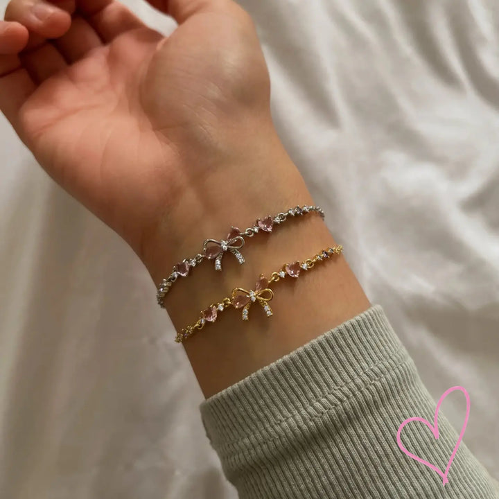 Thea | Fijne Armband met Strik