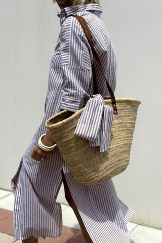 Faith | Striped Shirt Dress