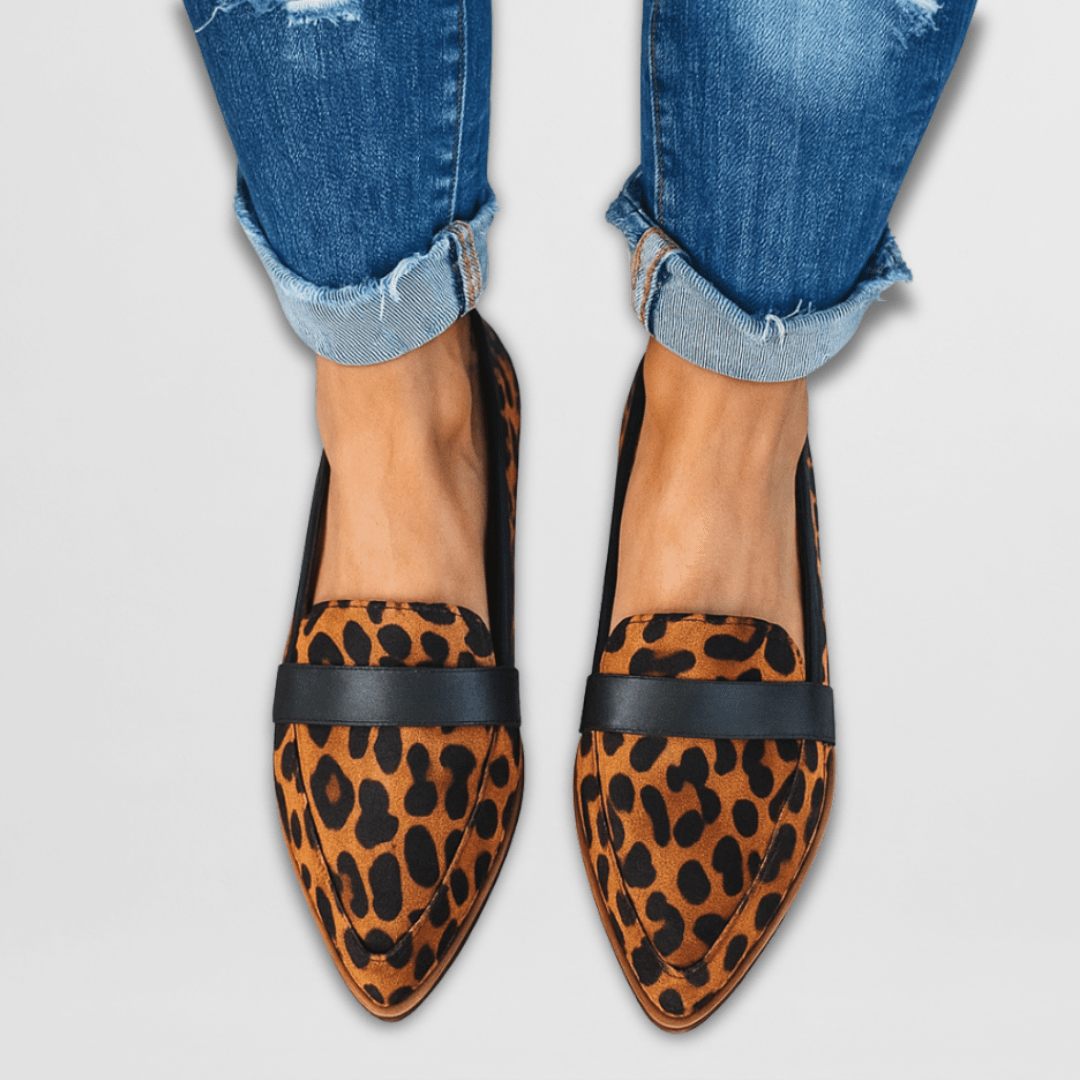 Ursula | Elegante Loafers met Spitse Neus