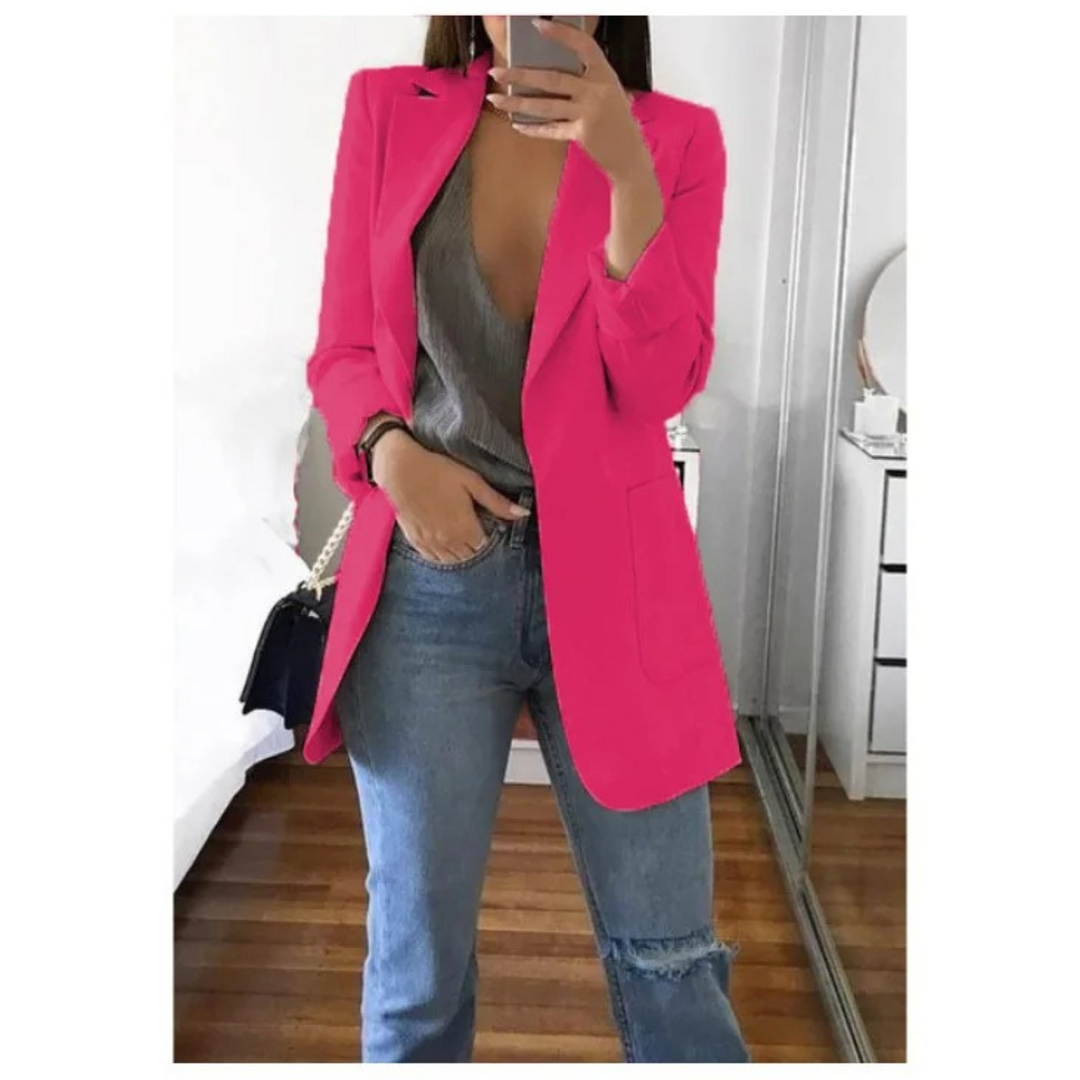Tess | Lange Getailleerde Blazer