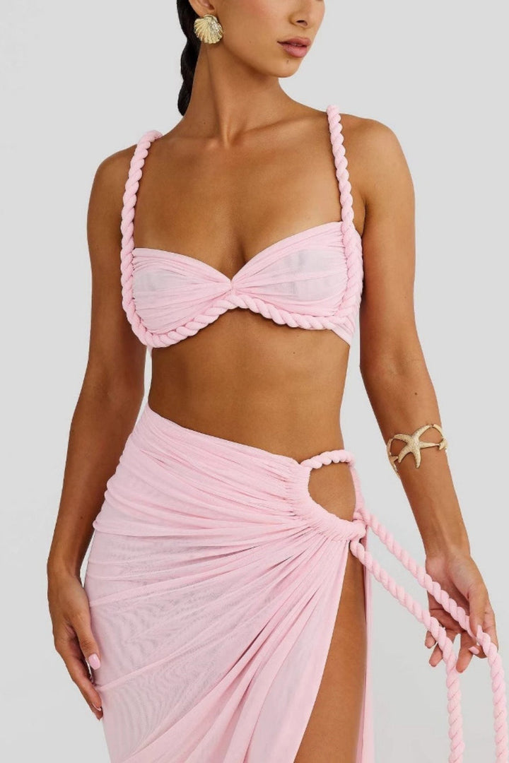 Fardau | Gedrapeerde Co-ord Set met Split