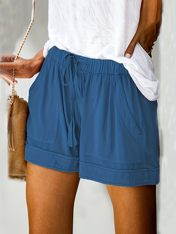 Aukje | Relaxte Short met Strikkoord