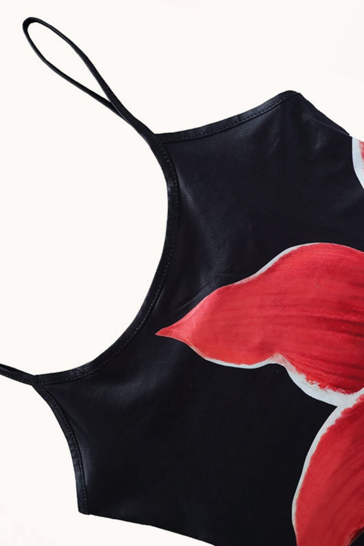 Wietske | Geprinte Bodycon Maxi-jurk