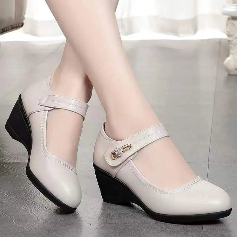 Aaltje | Comfortabele Pumps met Sleehak