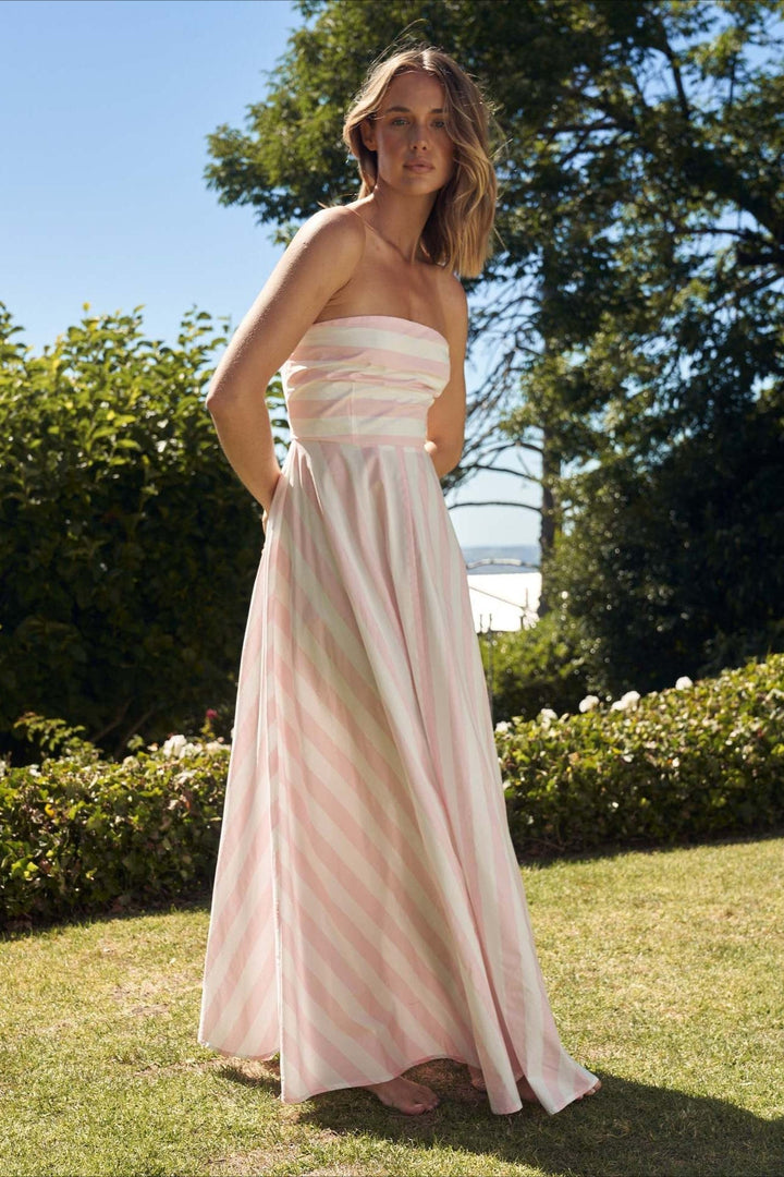 Frouke | Strapless A-Lijn Maxi-jurk
