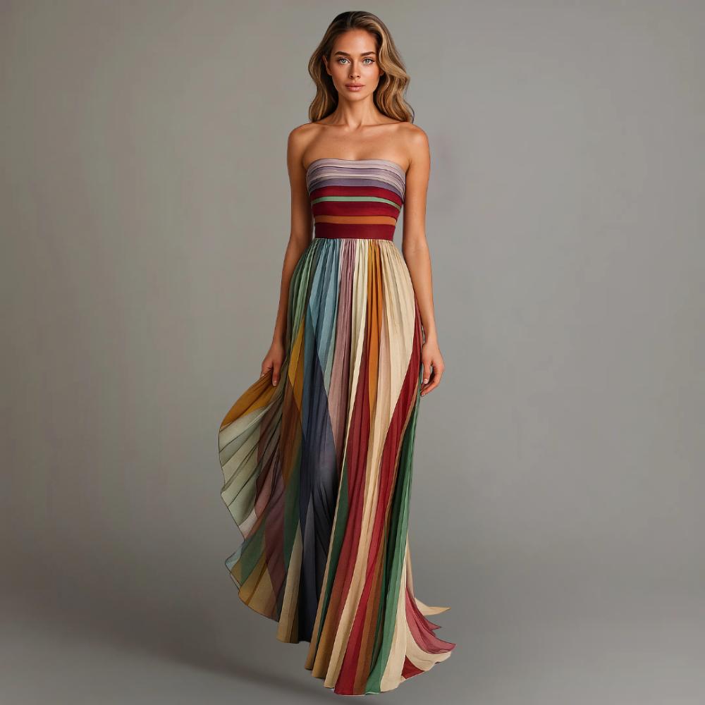 Hannah | Holiday Glam Maxi Dress