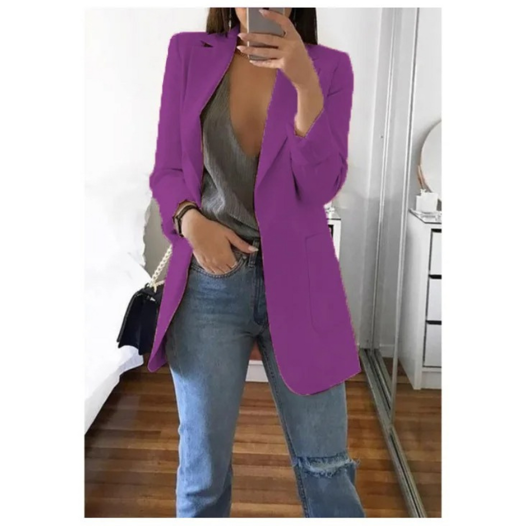Tess | Lange Getailleerde Blazer