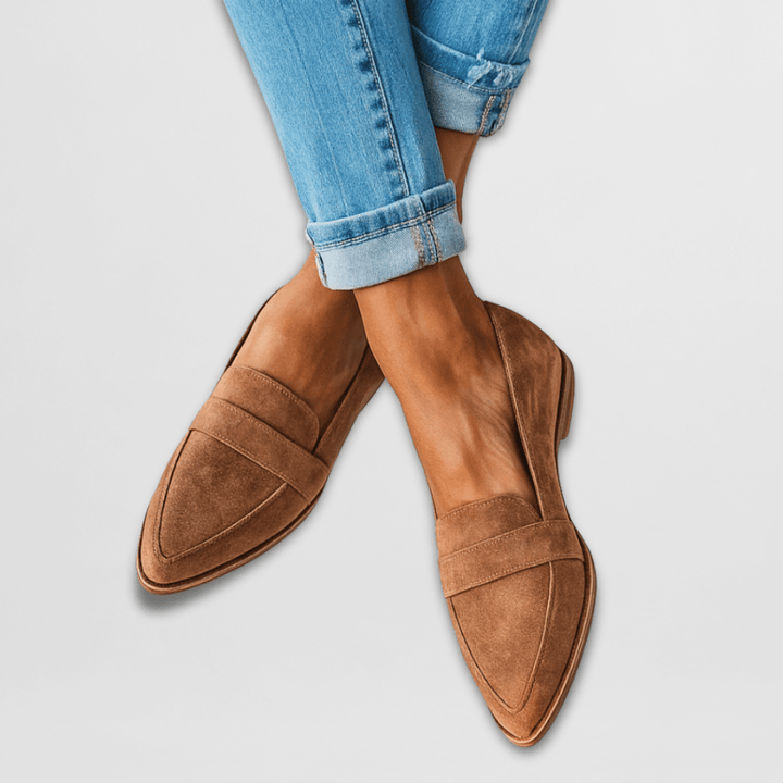 Ursula | Elegante Loafers met Spitse Neus