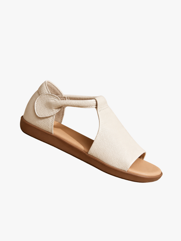 Willemijn | Leren Sandalen met Enkelband