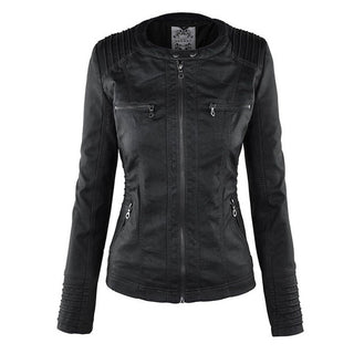 Vivienne | Weather Resistant Leather Jacket