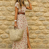 Kaylee | Airy Boho Maxi Dress With Matching Belt