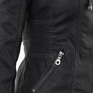 Vivienne | Weather Resistant Leather Jacket