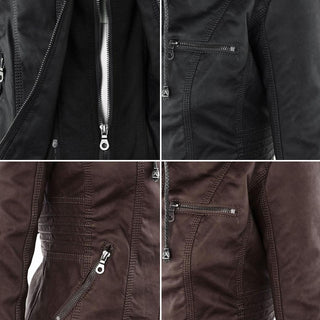 Vivienne | Weather Resistant Leather Jacket