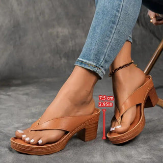 Marilyn | Orthopedic Slippers with Heel