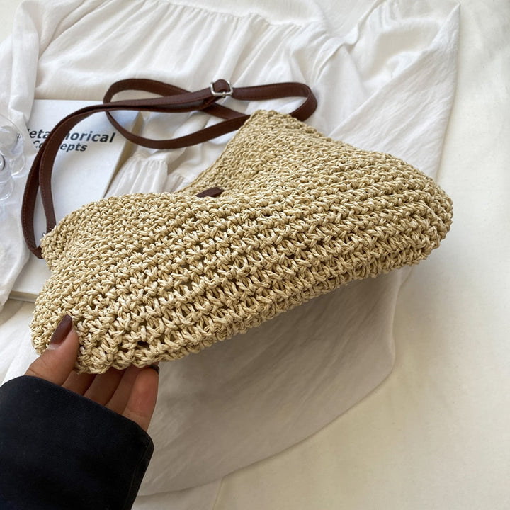 Idske | Handgeweven Rieten Crossbody
