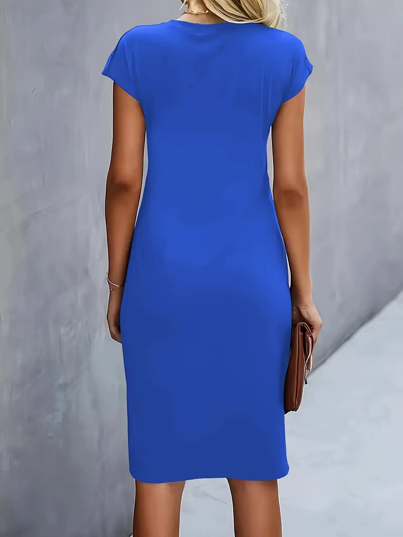 Klaartje | Getailleerde Midi-jurk
