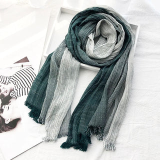 Alicia | Heritage Stripe Linen Scarf