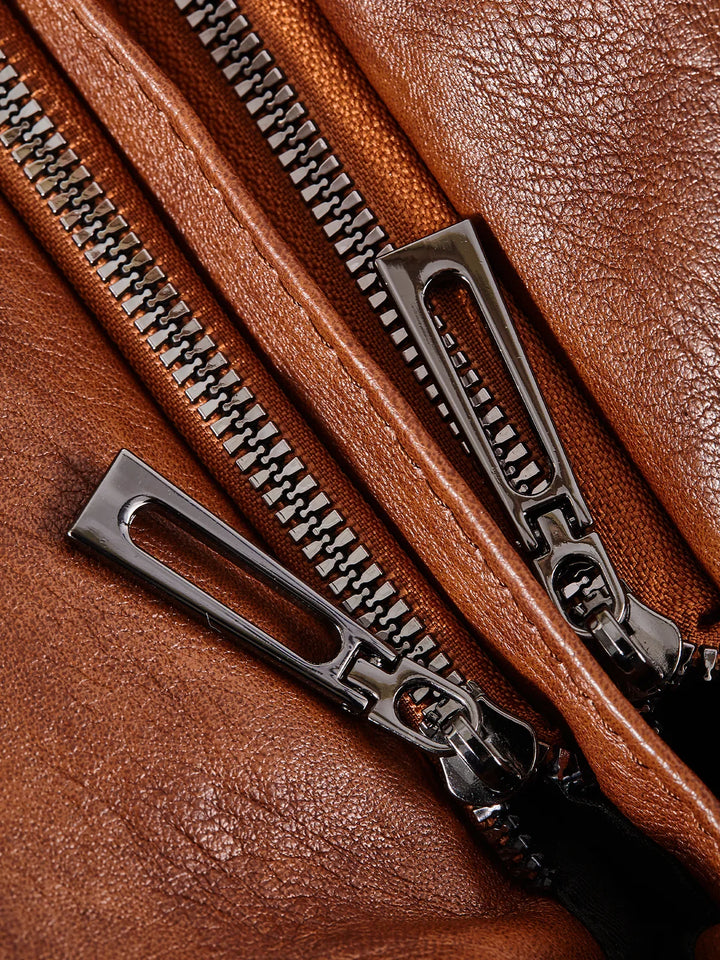 Mieke | Ruime Vegan Leren Schoudertas