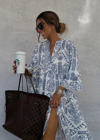 Idalina | Stylish Printed Dress