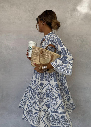 Idalina | Stylish Printed Dress