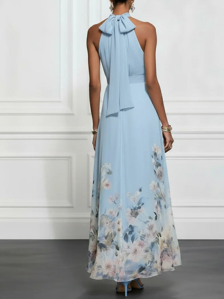 Maud | Romantische Chiffon Maxi-jurk