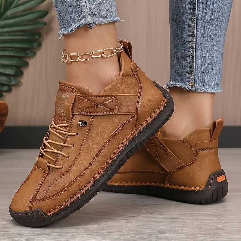 Linde | Orthopedische Leren Sneakers