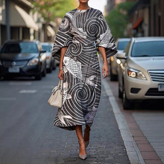 Melody | Elegant Dress with Round Neck