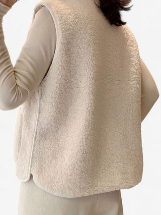 Summer | Women’s Sleeveless Button Down Gilet Vest