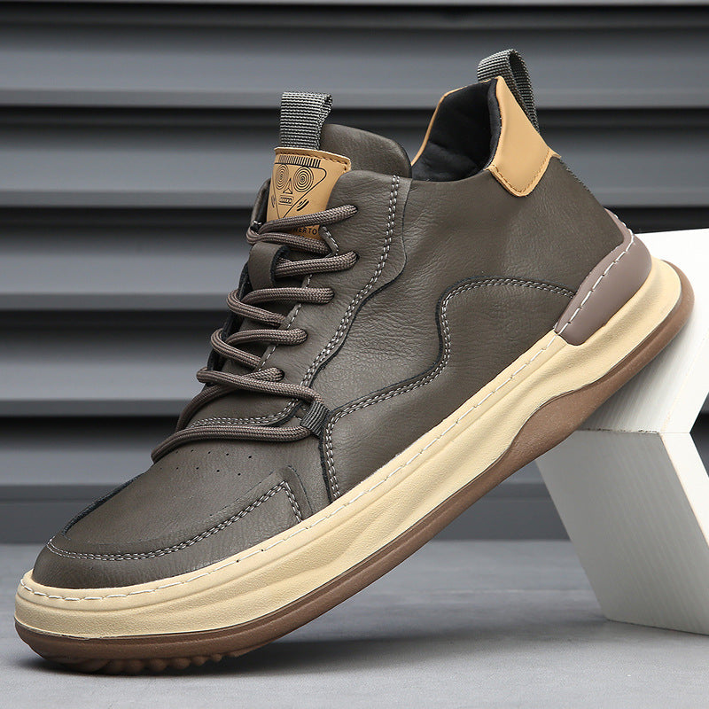 Valentijn | Leren Sneakers met Comfortzool