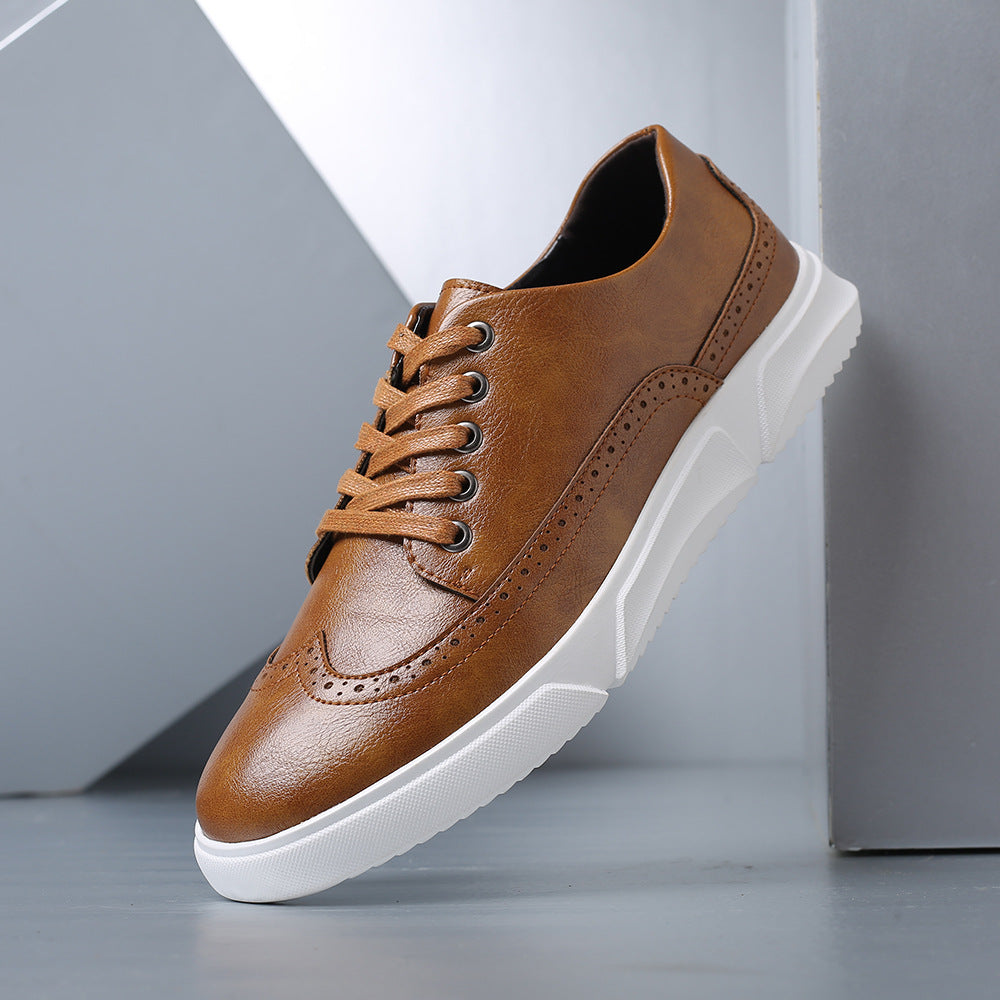 Eva | Leren Brogue Sneakers