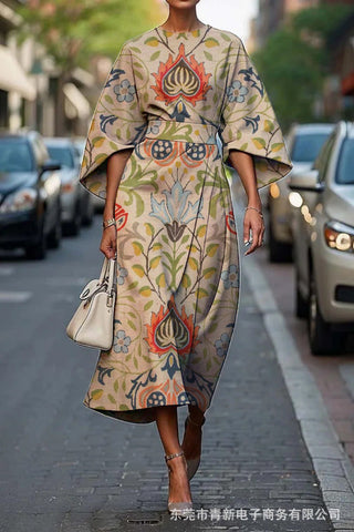 Melody | Elegant Dress with Round Neck