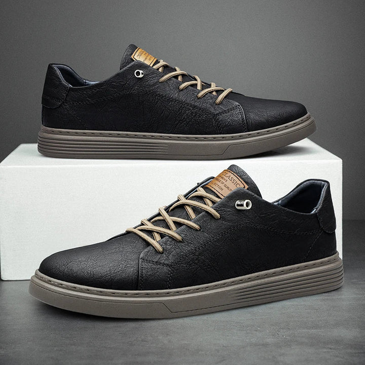 Suze | Klassieke Leren Sneakers