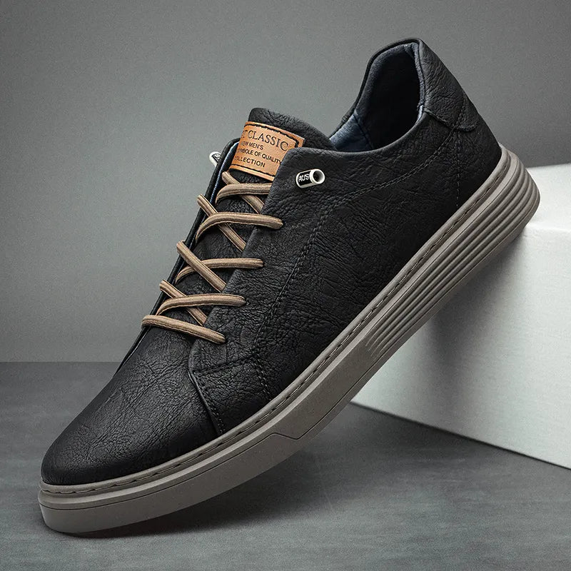 Suze | Klassieke Leren Sneakers