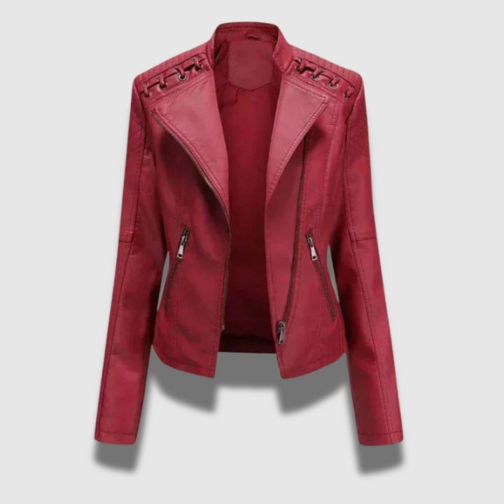 Ellemieke | Stoere Getailleerde Bikerjas