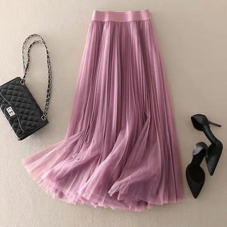 Morgan | Pleated Flowy Skirt