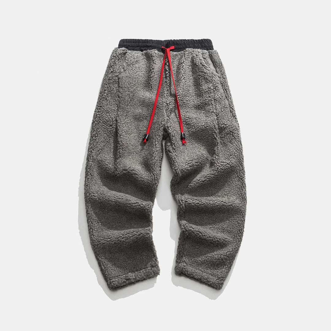 Thea | Warme Teddy Fleece Midi-jurk