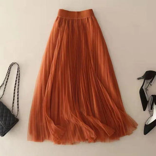 Morgan | Pleated Flowy Skirt
