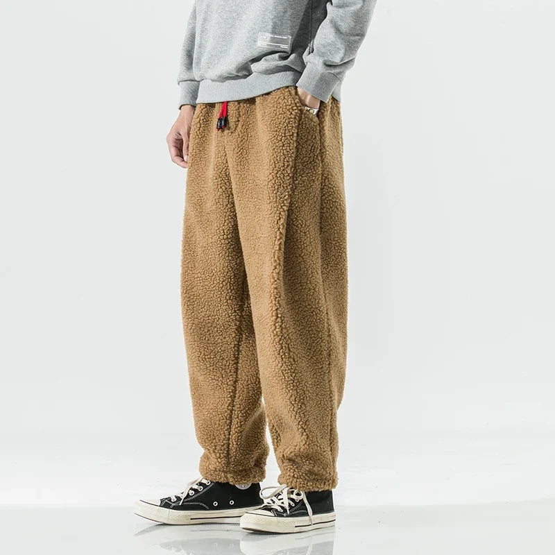Thea | Warme Teddy Fleece Midi-jurk