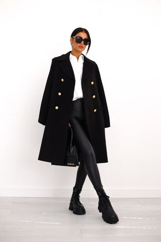 Kelsey | Double-Breasted Coat for Women