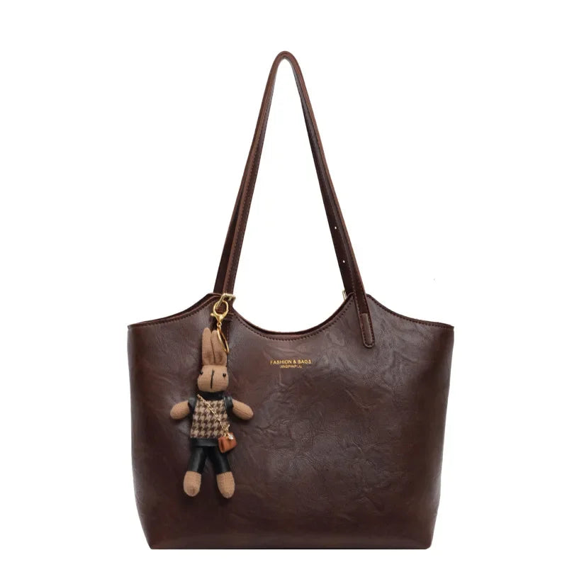 Odilia | Klassieke Vegan Leren Shopper
