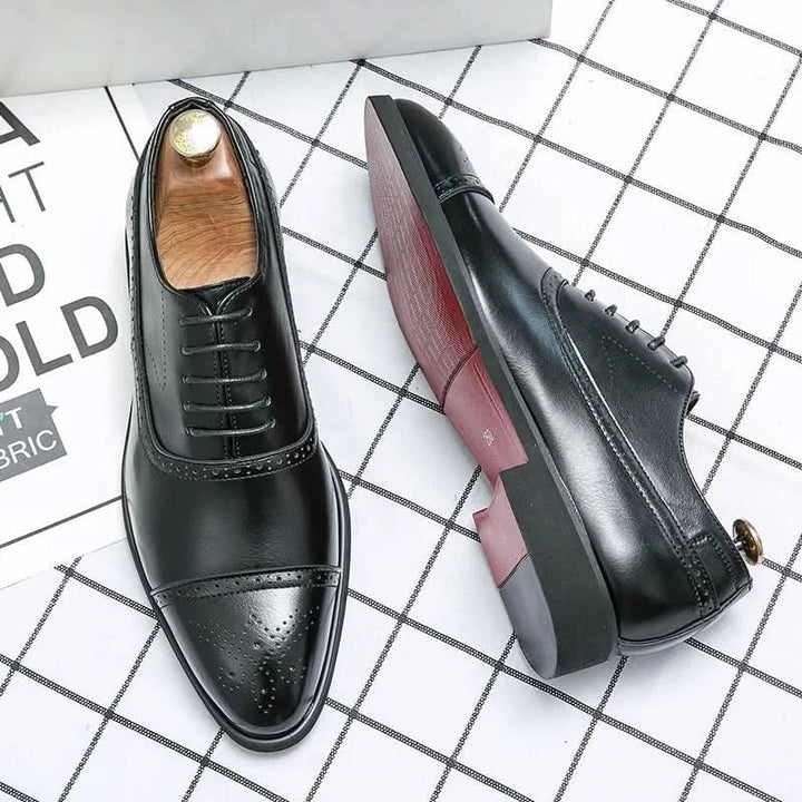 Tineke | Leren Oxford Veterschoenen