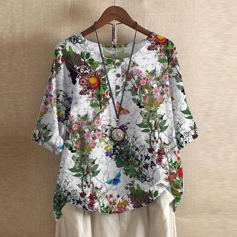 Fiona | Vintage Floral Print