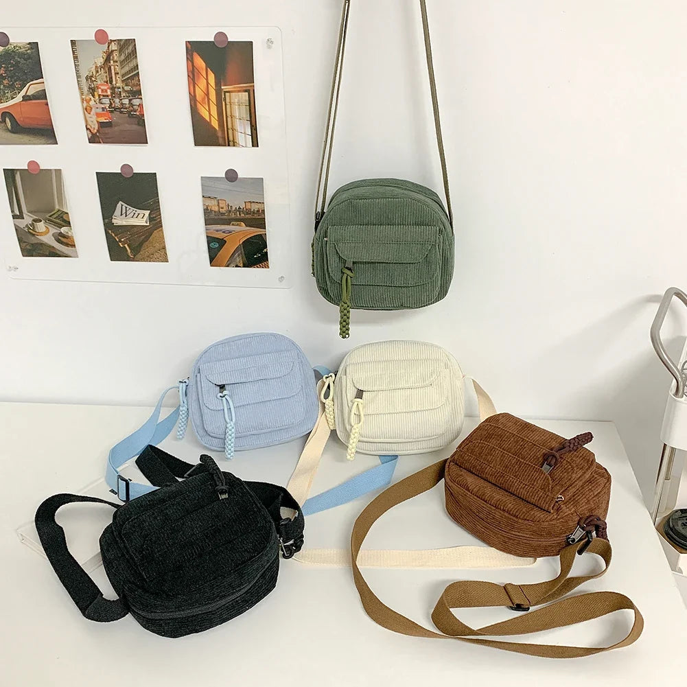 Jildou | Compacte Corduroy Crossbody