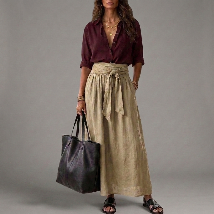 Froukje | Soepelvallende Tweedelige Co-ord Set