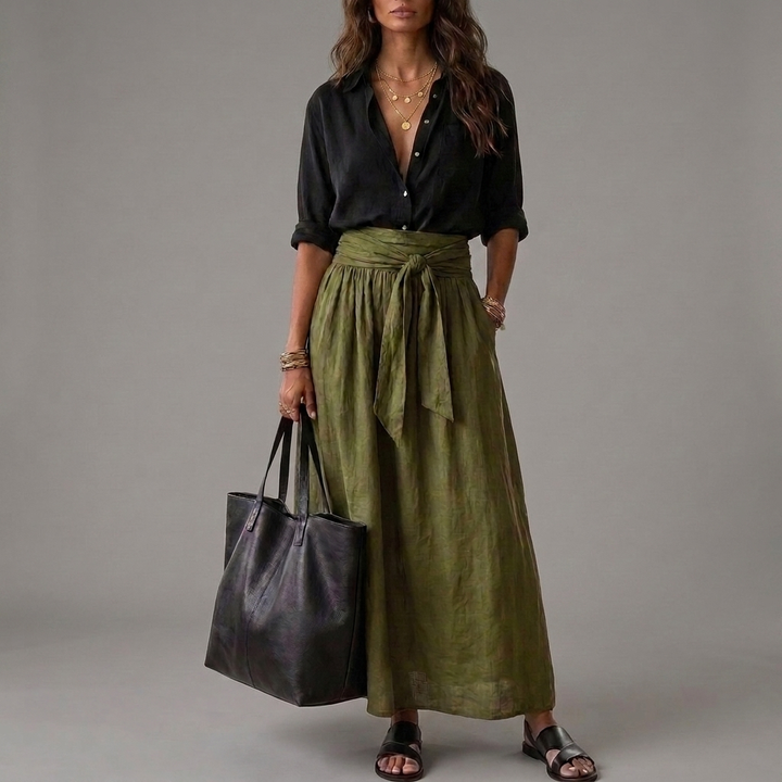 Froukje | Soepelvallende Tweedelige Co-ord Set