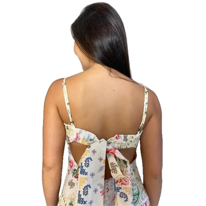 Josephine | Romantische Paisley Maxi-jurk