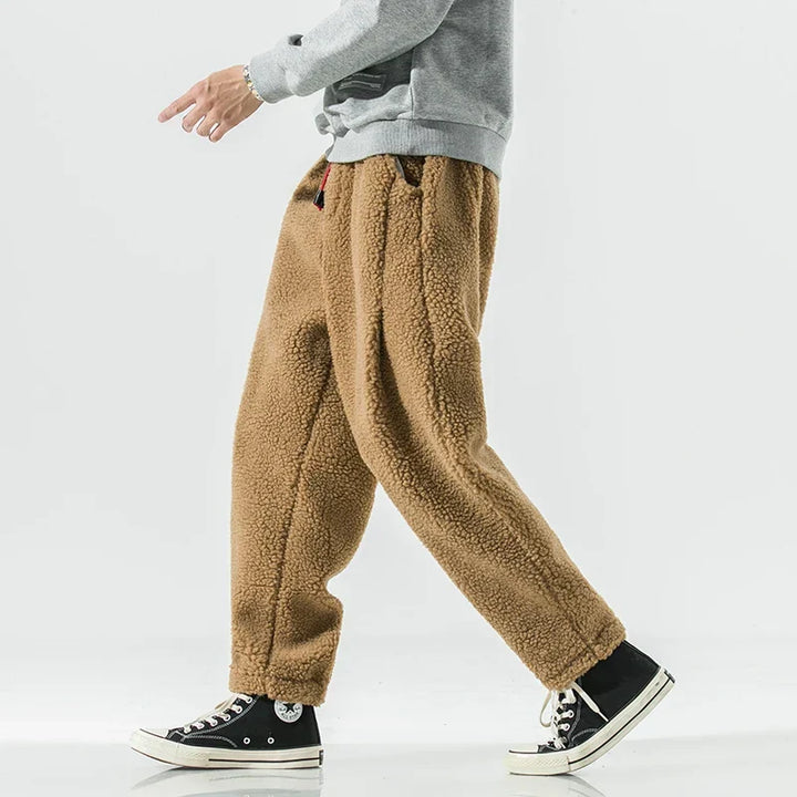 Thea | Warme Teddy Fleece Midi-jurk